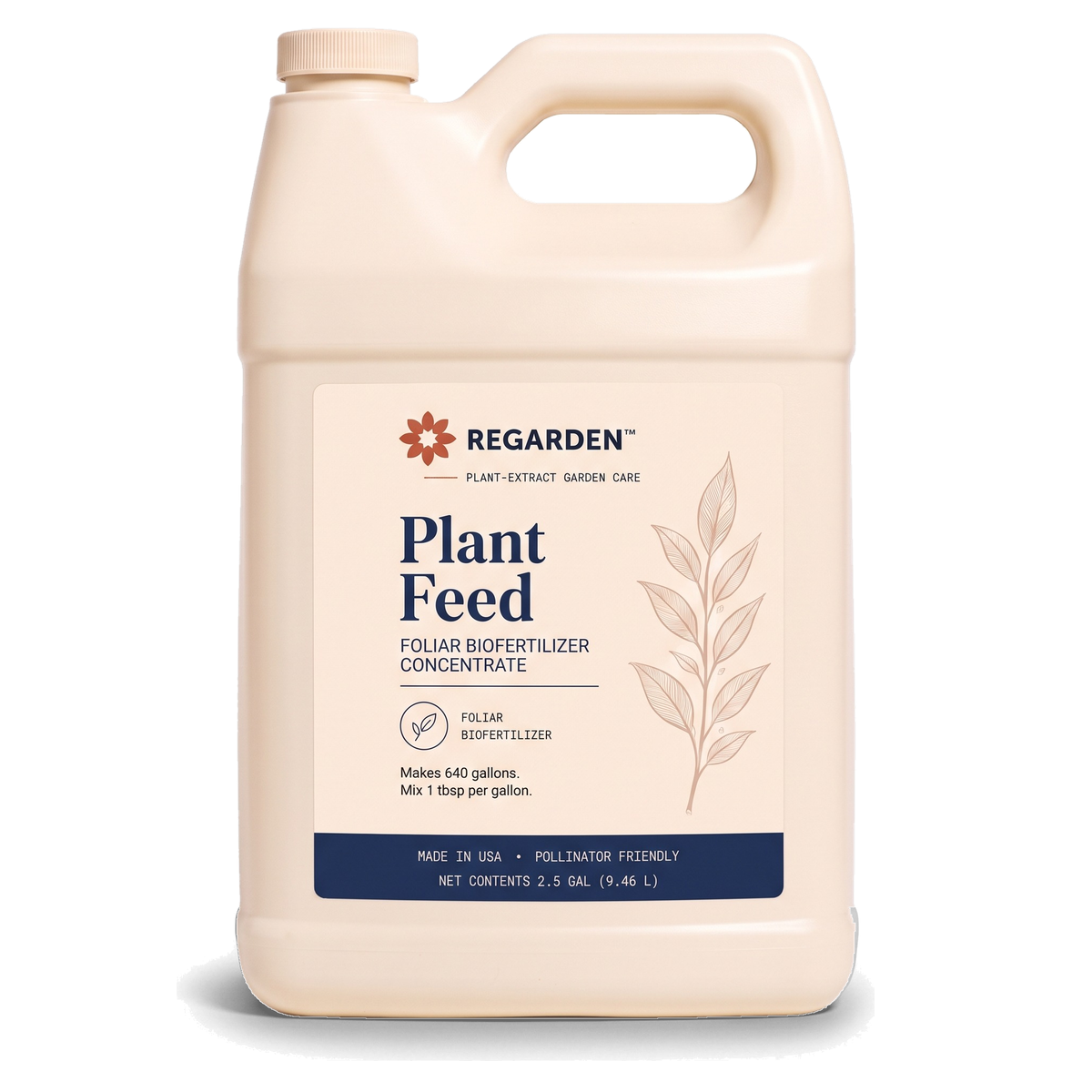 Regarden Plant Feed Concentrate 2.5 Gallon — 2.5 gal concentrate (F-style jug)